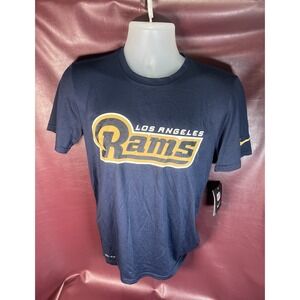 NFL - The Nike Tee Dri-Fit Los Angeles Rams NFL Shirt Men's Size Medium